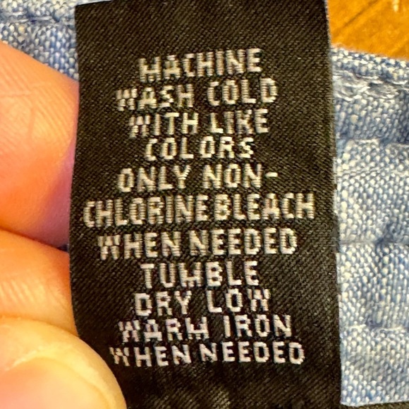 INC International Concepts Linen Pants Size 8 Blue Straight Leg - Picture 15 of 15